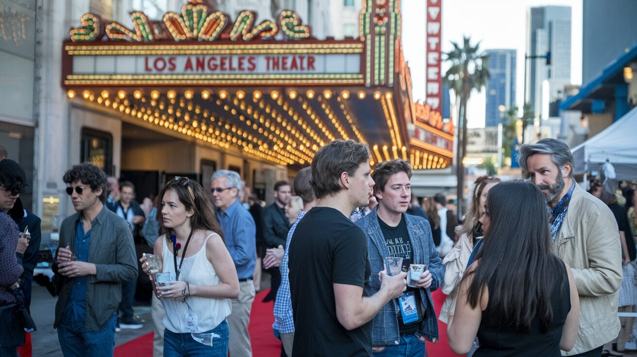 Film festival in Los Angeles with insured production professionals