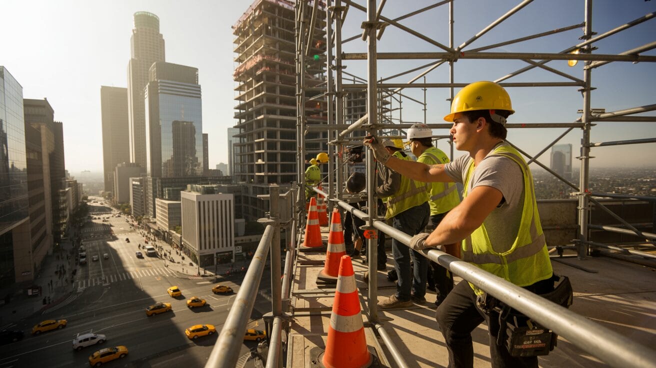 Los Angeles contractor with active workers compensation coverage